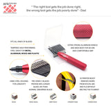 Deburring tool info on graphic