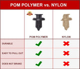 honda civic bumper clips