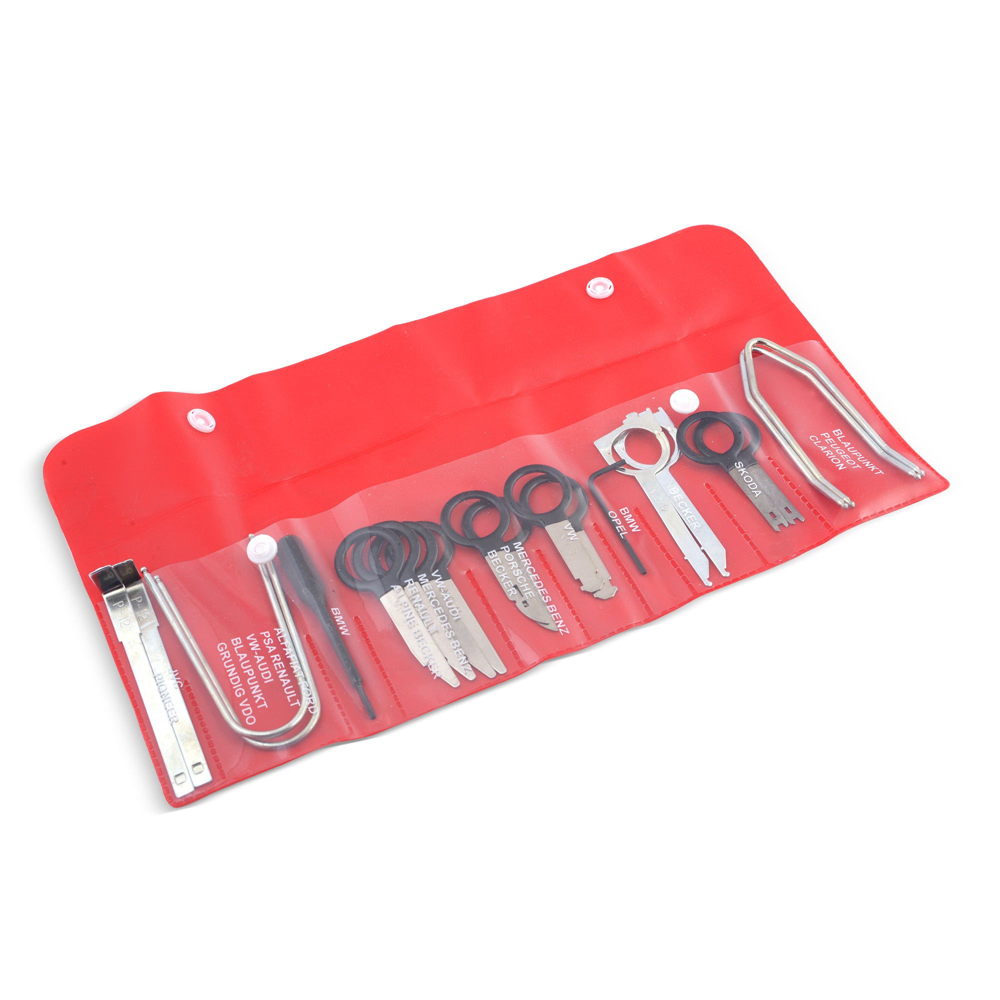 4 Pcs U & V Shape Car Stereo Removal Tool, Professional Car Radio 4 Pcs U & V Shape Car Stereo Removal Tool, Professional Car Radio