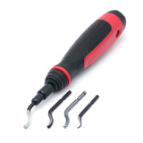 Long reach demurring tool with 4 types of blades